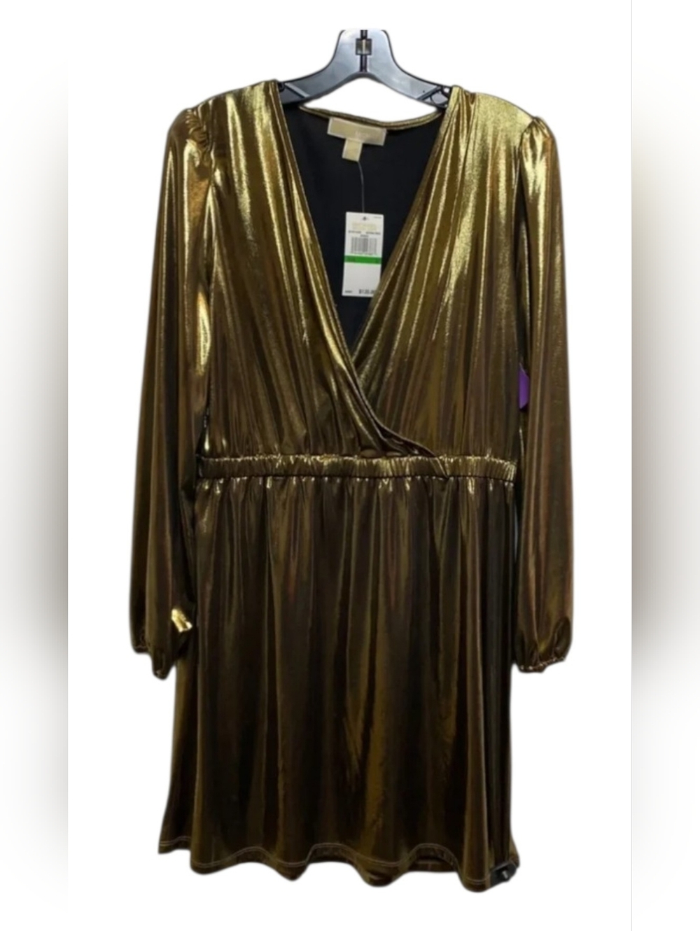 Micheal Kors Gold Shimmer Dress